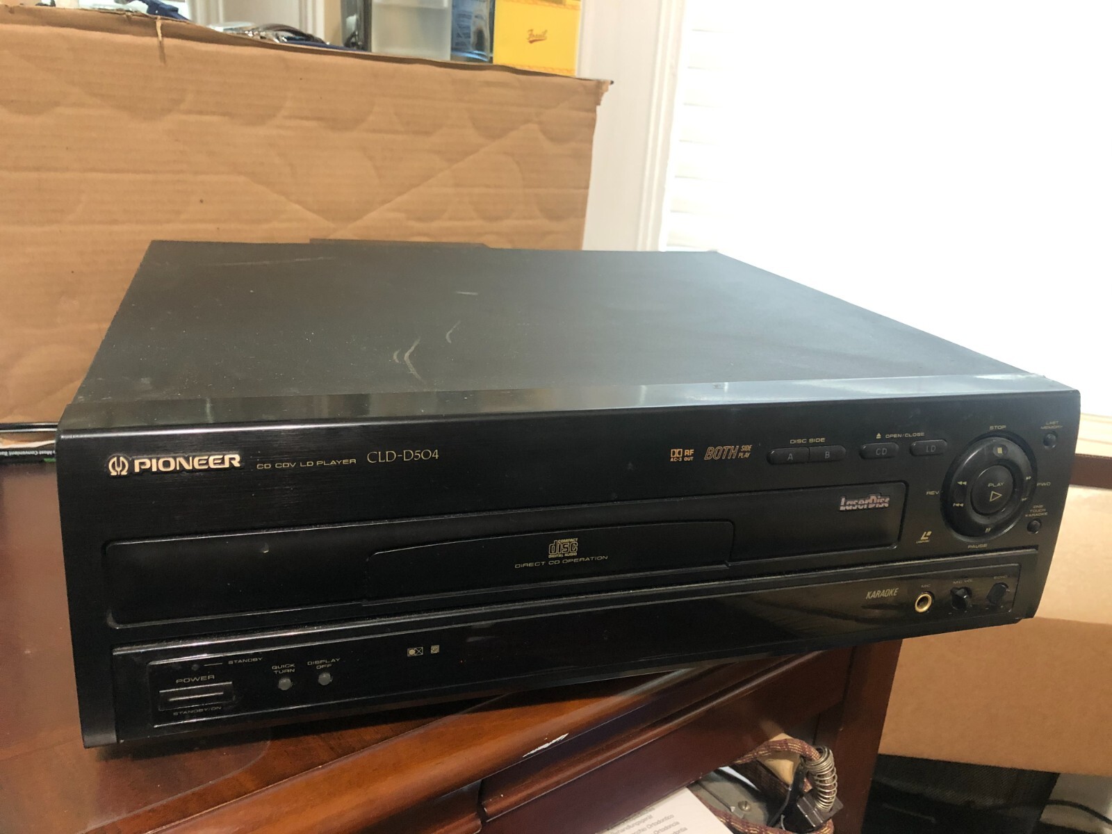 Pioneer Laser Disc and Cd Player CLDD504 CD CDV LD Remote Not IncludedのeBay公認海外通販｜セカイモン