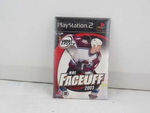 Playstation 2 Game Promo Pin - NHL Faceoof 2003  by 989  Sports - Staff Pin