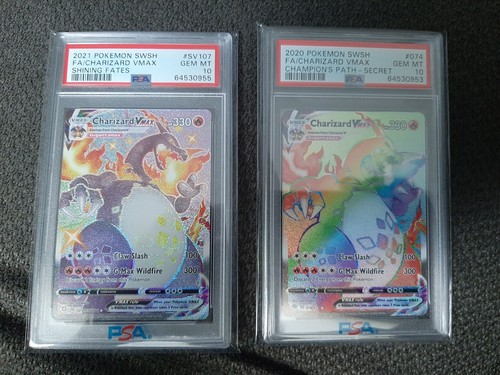 2021 シャワーズ CHR psa10 POKEMON PSA 10 GEM MINT 2021 Shining Fates Charizard VMAX