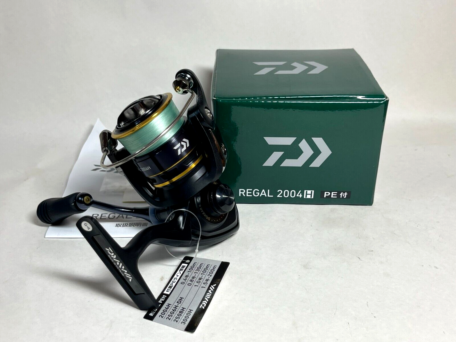 Daiwa '16 REGAL 2004H Spinning Reel with PE #0.4-100m | eBay Daiwa '16 REGAL 2004H Spinning Reel with PE #0.4-100m | eBay