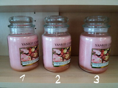 Yankee Candle * Fresh Cut Roses * Glaskerze * groß 623g * NEU