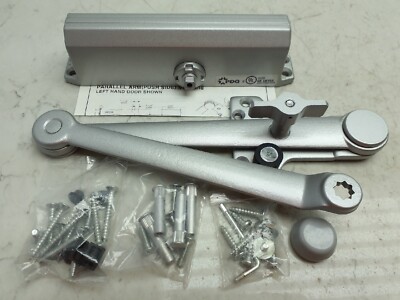 PDQ 3100 Door closer Hold Open Non-Handed Aluminum Finish 3100 BCDSHO 689