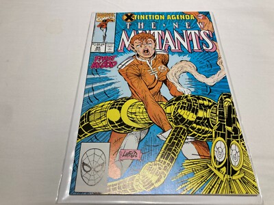 New Mutants 95 NM+ 9.6 Copper Age X-Tinction Agenda Death of Warlock! 1990