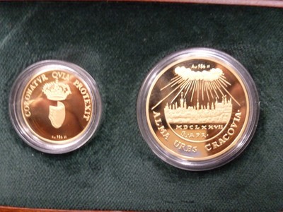 POLAND Donatyws 2 & 6 ducats(Gold) in box with certificate.only 50 Pcs.New mint.