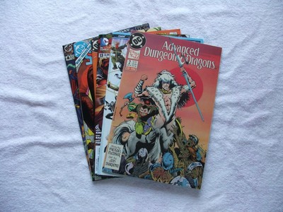 Lot of 6 Various DC Comics Advanced Dugeons & Dragons, Blue Beetle, Zero Hour