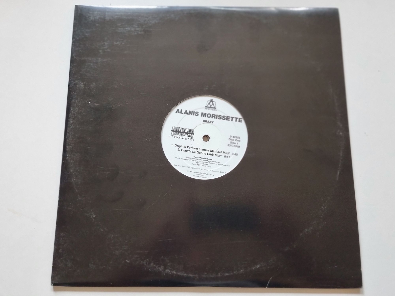 期間限定 セール - 売れ筋ランキングをチェック Disco 12'' x 2 Crazy - Morissette Alanis Vinyl (Seal PROMO 洋楽