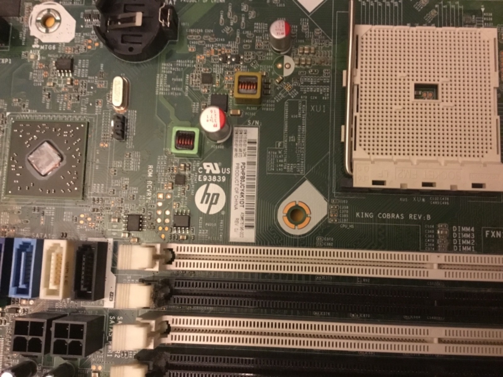 Dell Motherboard Optiplex 360 Desktop Computer E93839 Ha0326