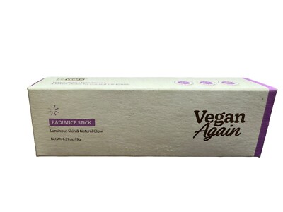 Touch in Sol Vegan Again Radiance Stick Luminous Skin Natural Glow .31oz