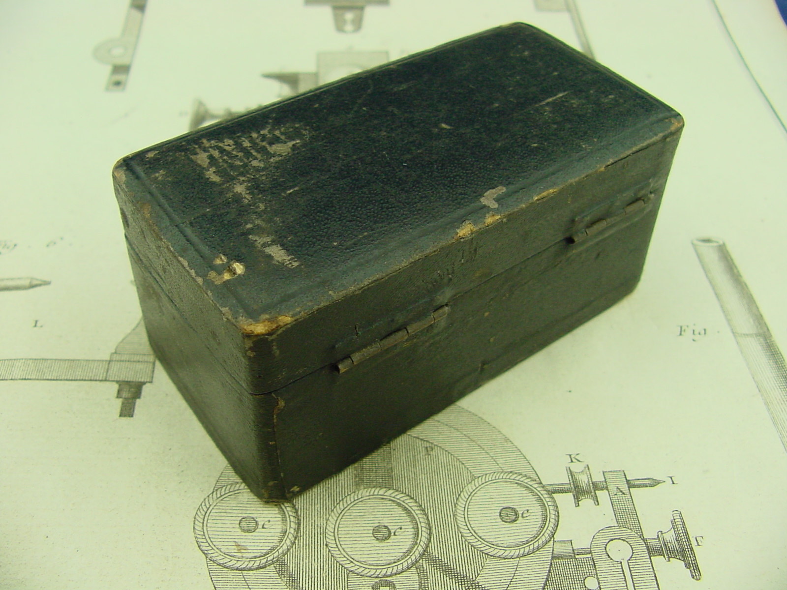 Miniature  19th Century  Staking Anvil  Cased  Set  Watchmakers Tool