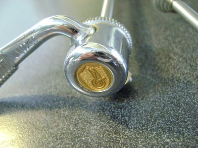 extremely clean used set Campagnolo 50th Anniversary quick releases skewers