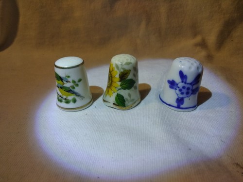 Collectible Decorative Ceramic/Porcelain Thimbles