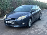 2012 Ford Focus 1.6 TDCi 115 Titanium X 5dr HATCHBACK Diesel Manual