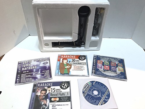 GPX CD + G Player and Party Karaoke Machine Complete in Box