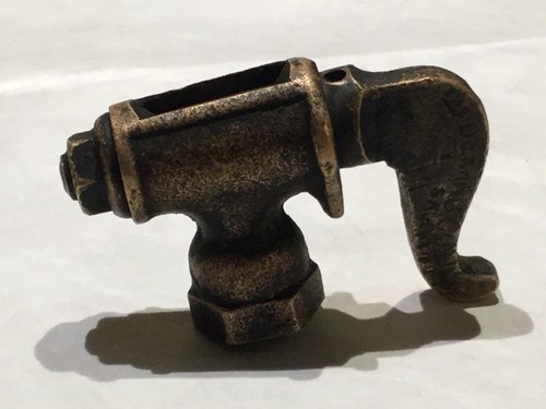 Vintage brass valve blow off petcock Hit Miss Gas Engine 1/4” MNPT Steampunk