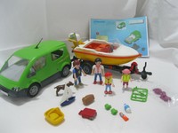 playmobil car and boat