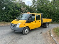 2012 Ford Transit 2.4tdci 115bhp crew cab tipper Tipper Diesel Manual
