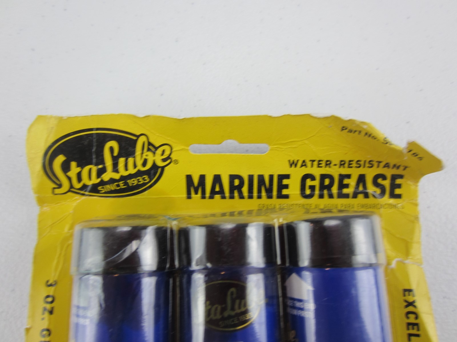 Sta-Lube Multi Purpose Water Resistant Marine Grease Cartridge PACK OF 3, 3 OZ