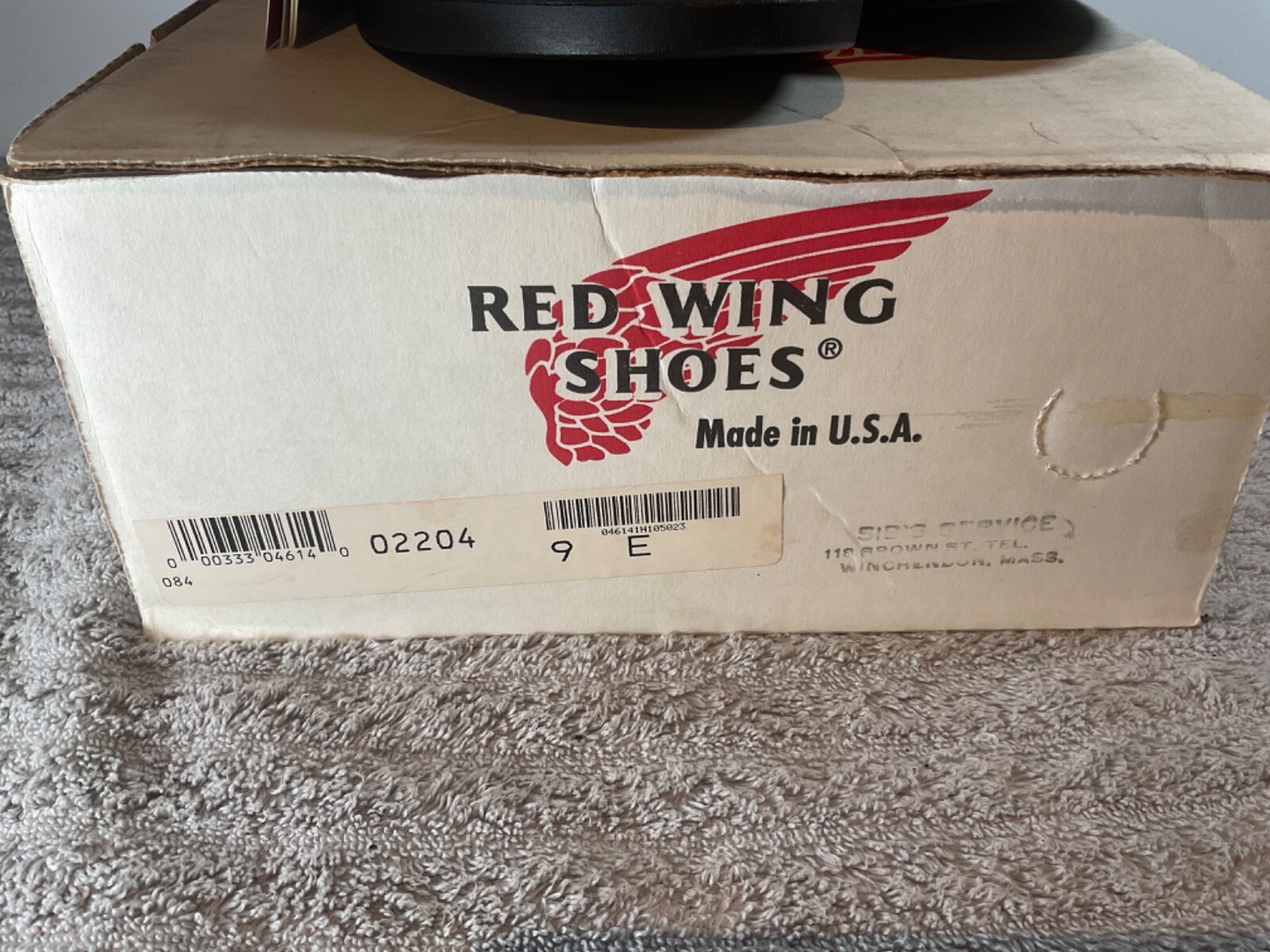 Pre-owned Red Wing Shoes Vintage Brown Red Wing Steel Toe Boots 2204 Multiple Sizes