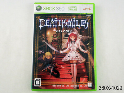 Deathsmiles Xbox 360 Japanese Import Japan Cave Shmup Region Locked JP US Seller
