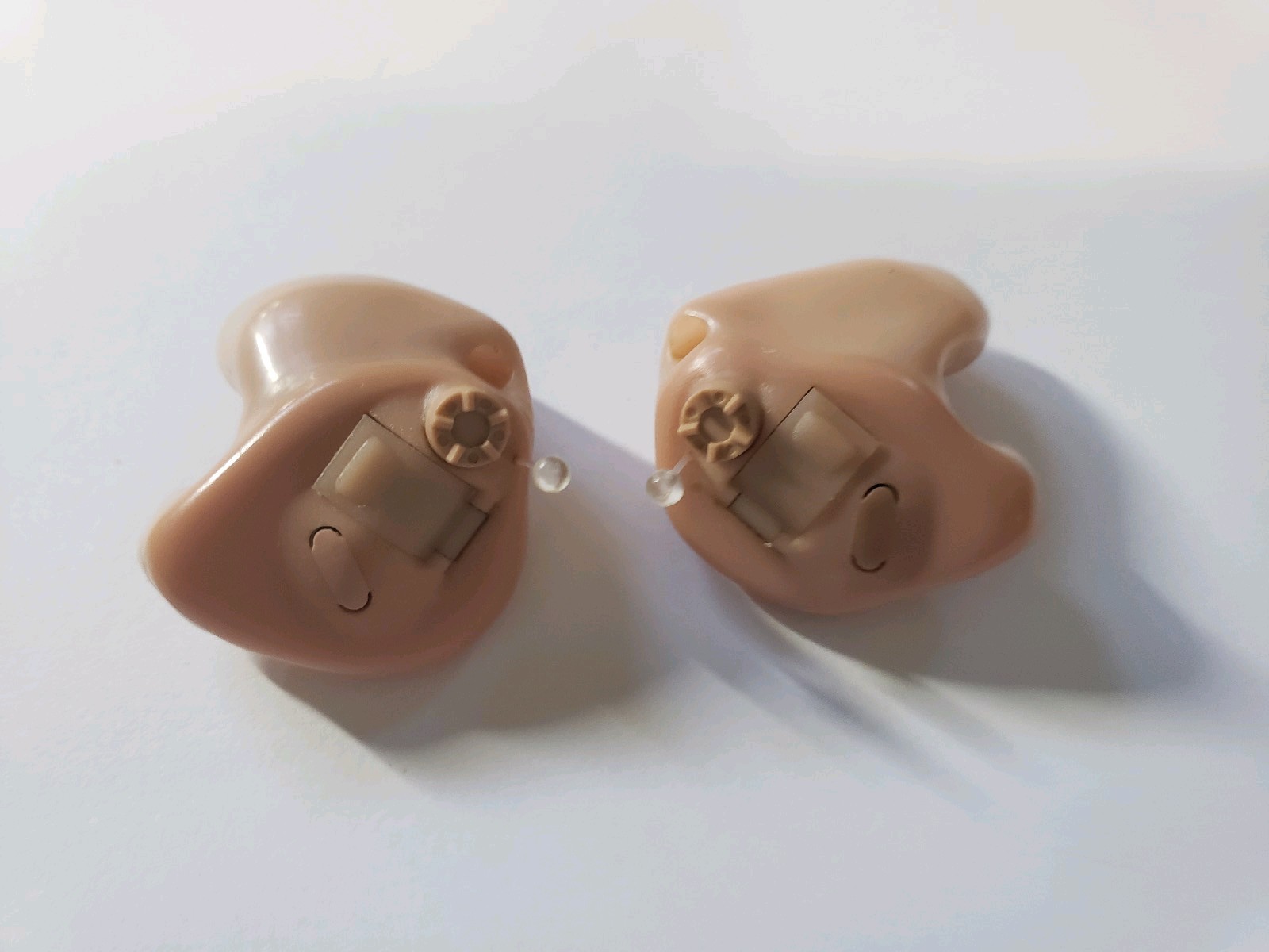 2 Starkey Full Shell Wireless Hearing Aids ITC ITE CIC Right & Left Ear Set Pair