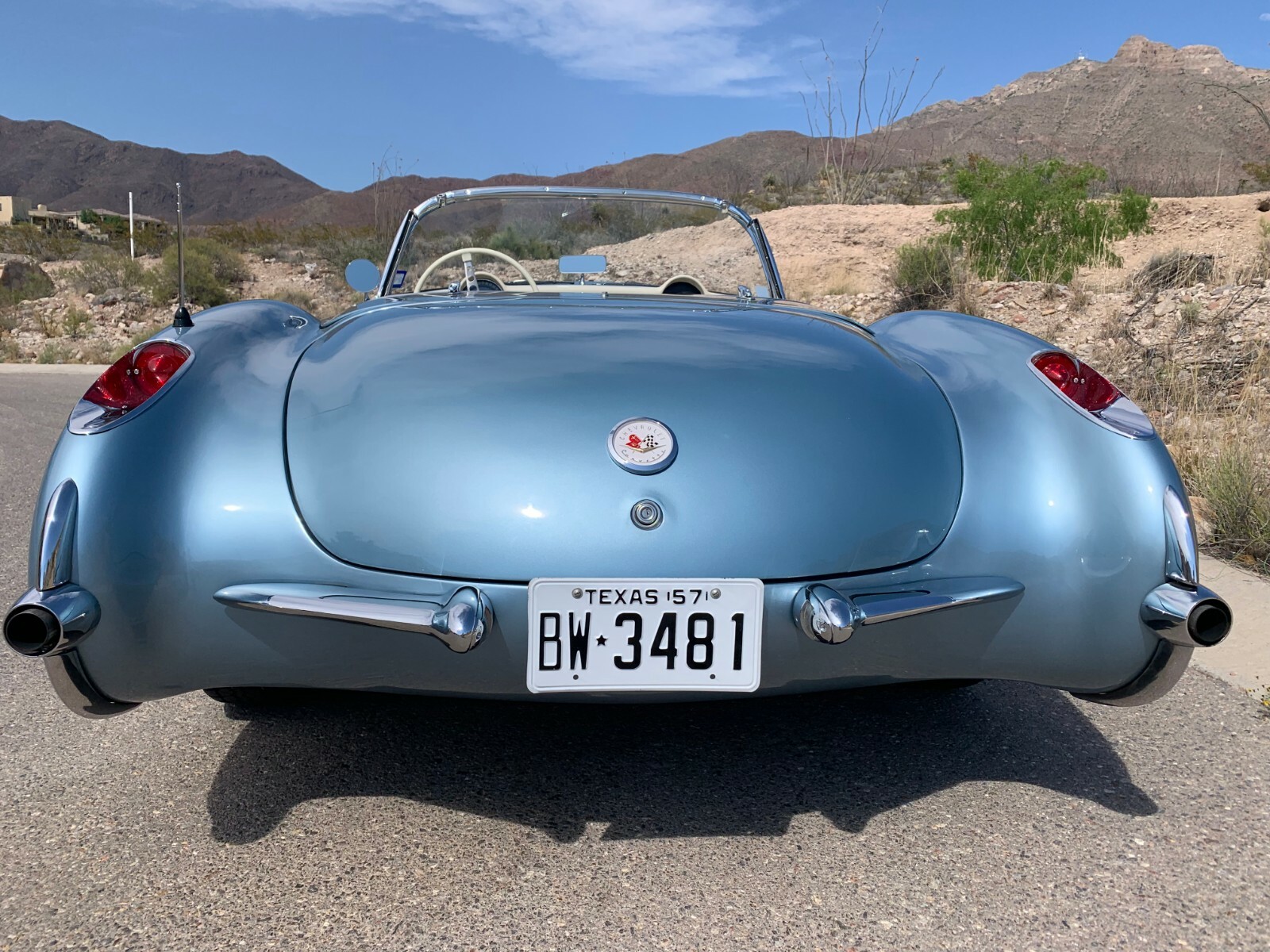 chevrolet corvette 1957 miniature