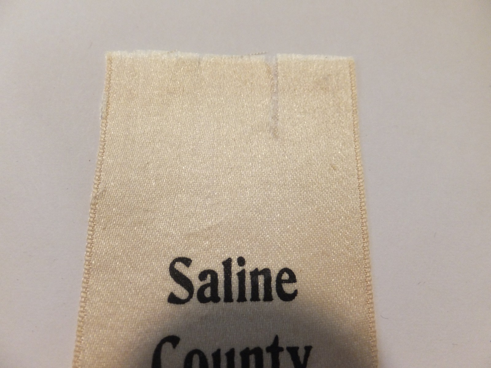 1921 SALINE COUNTY LINCOLN REPUBLICAN CLUB RIBBON - MUST SEE---F36