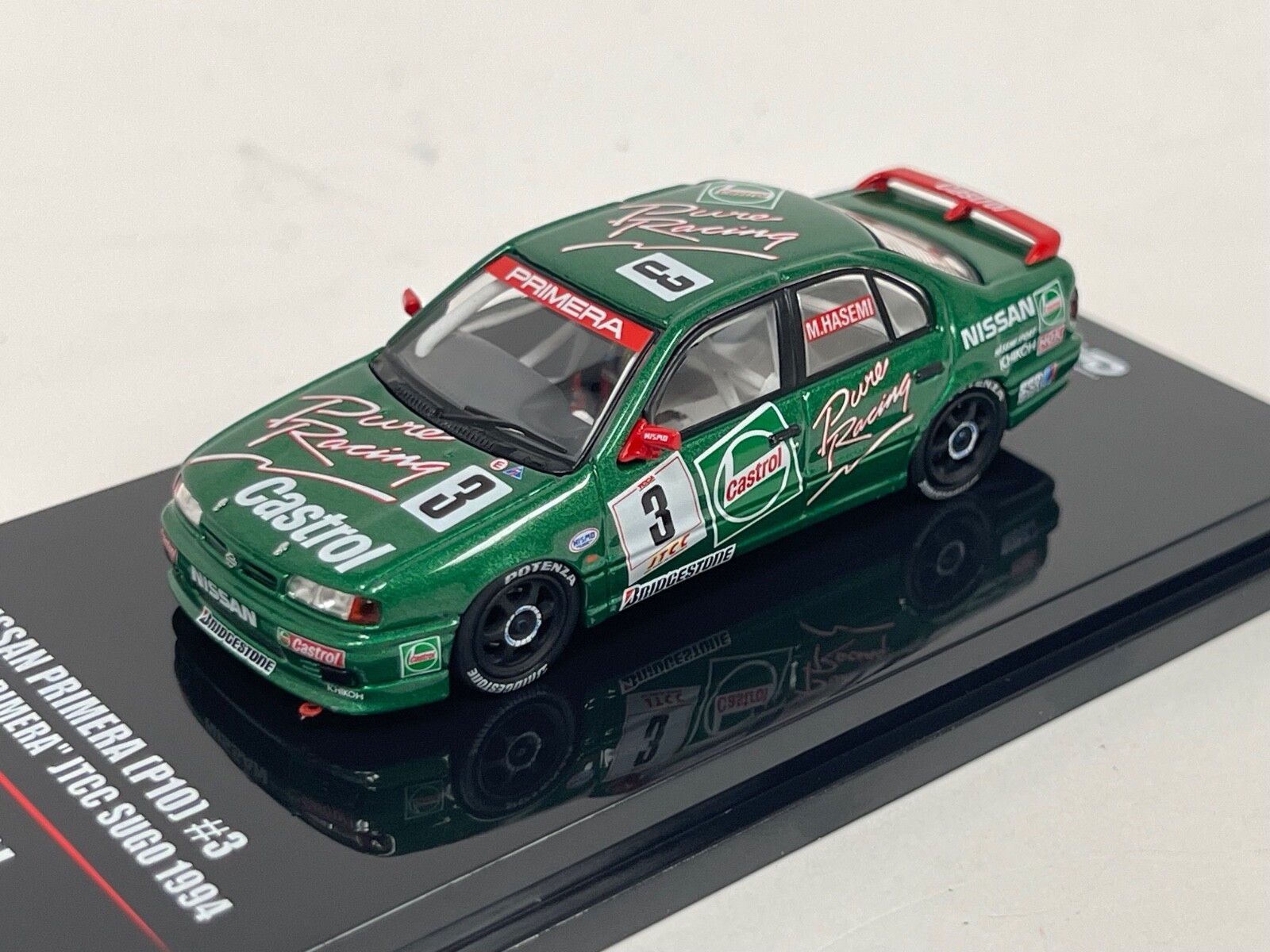 イノモデル Nissan Primera 1994 Castrol 1/64 Inno 64 Nissan Primera ( P10 ) Castrol Primera JTCC
