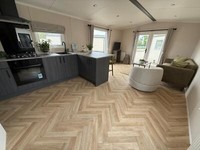 Static Home Off Site For Sale Nationwide Contemporary Lodge 37x12, 2 Bedroom