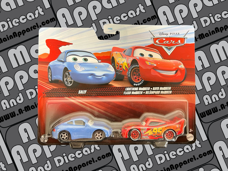 McQueen and Sally Cars 2 Pack