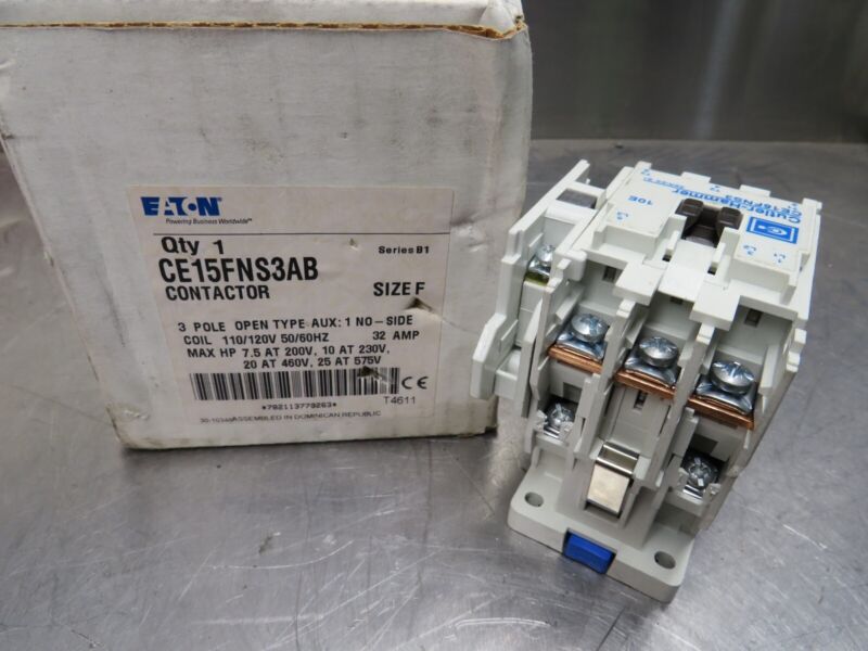 Cutler Hammer Ce15fns3ab Contactor 120v