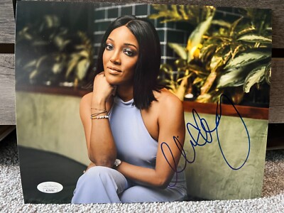 Mickey Guyton signed JSA COA 8x10 Country Music psa bas 