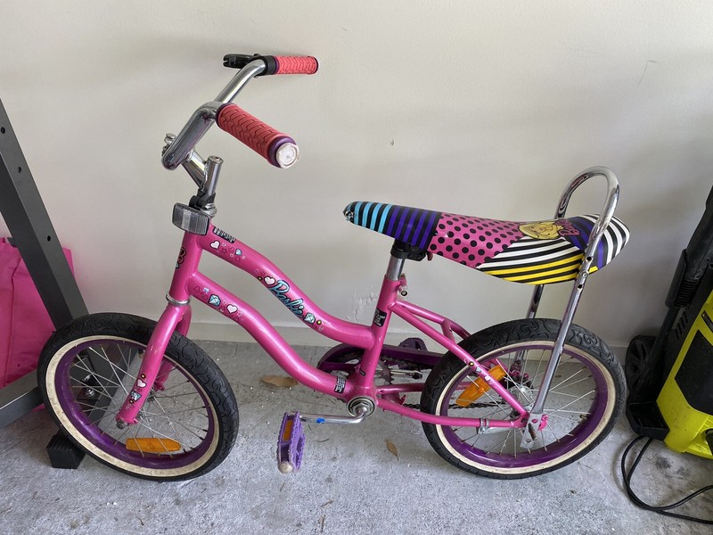 barbie bike 40cm