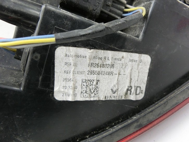 Renault Talisman 15-22 Kombi Rückleuchte Rücklicht Heckleuchte Rechts orig Renault Talisman 15-22 12.02.2019... Vorschau 6