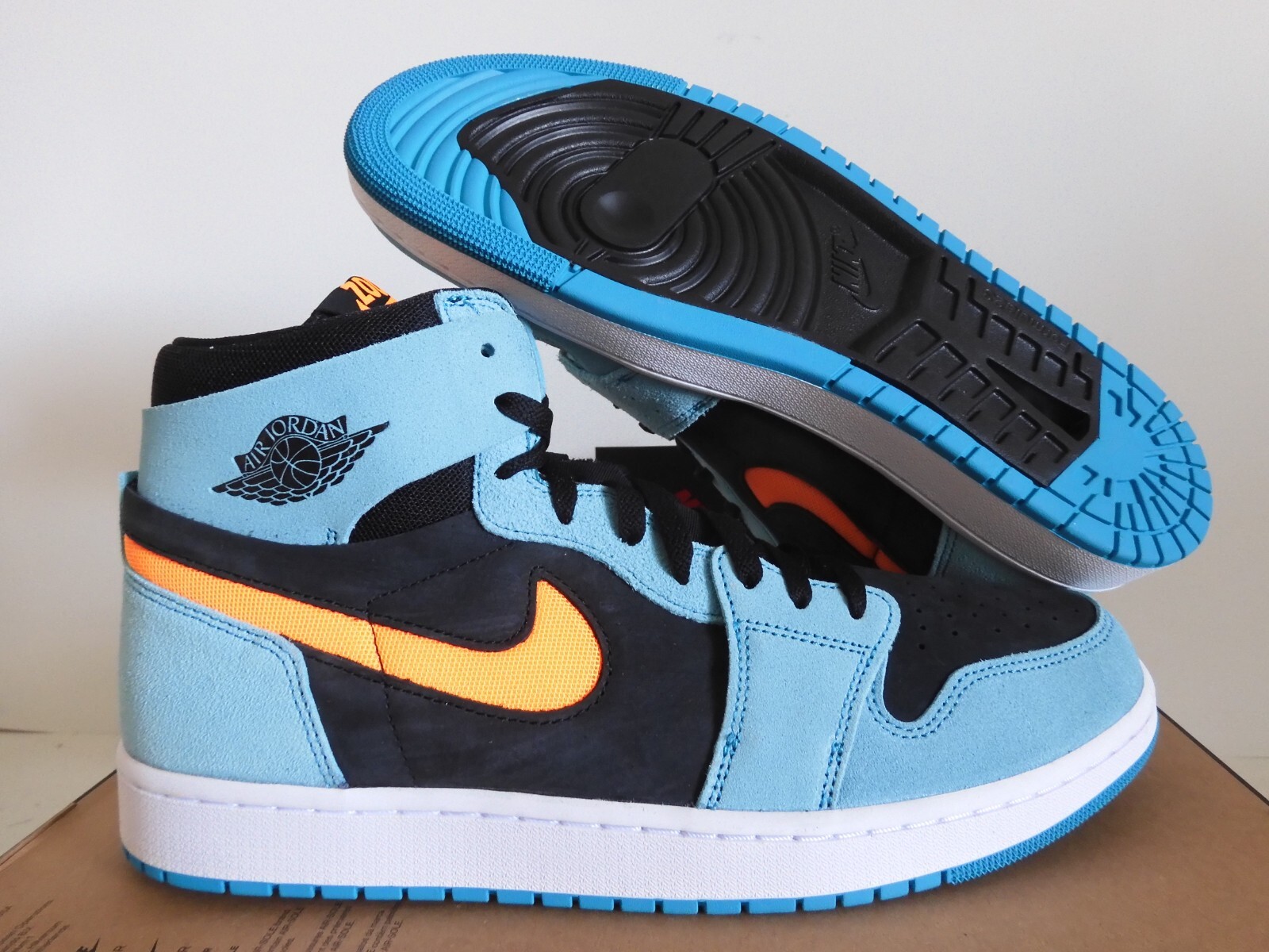 エアジョーダン NIKE AIR JORDAN 1 RETRO ZOOM AIR CMFT 2 BLEACHED AQUA BLUE