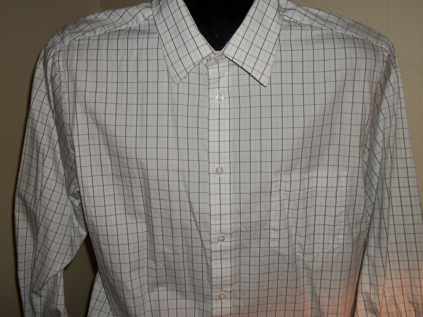 Men's John Bartlett Statements Slim Fit L/S Button Down Shirt Size 16.5(32-33)