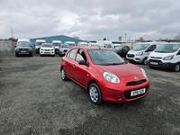 2011 ON 61 PLATE NISSAN MICRA VISIA 1.2CC 5 DOOR HATCHBACK 