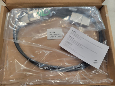 QTY.2 NEW JUNIPER VIRTUAL CHASSIS PORT 1M CABLE EX-CBL-VCP-1M