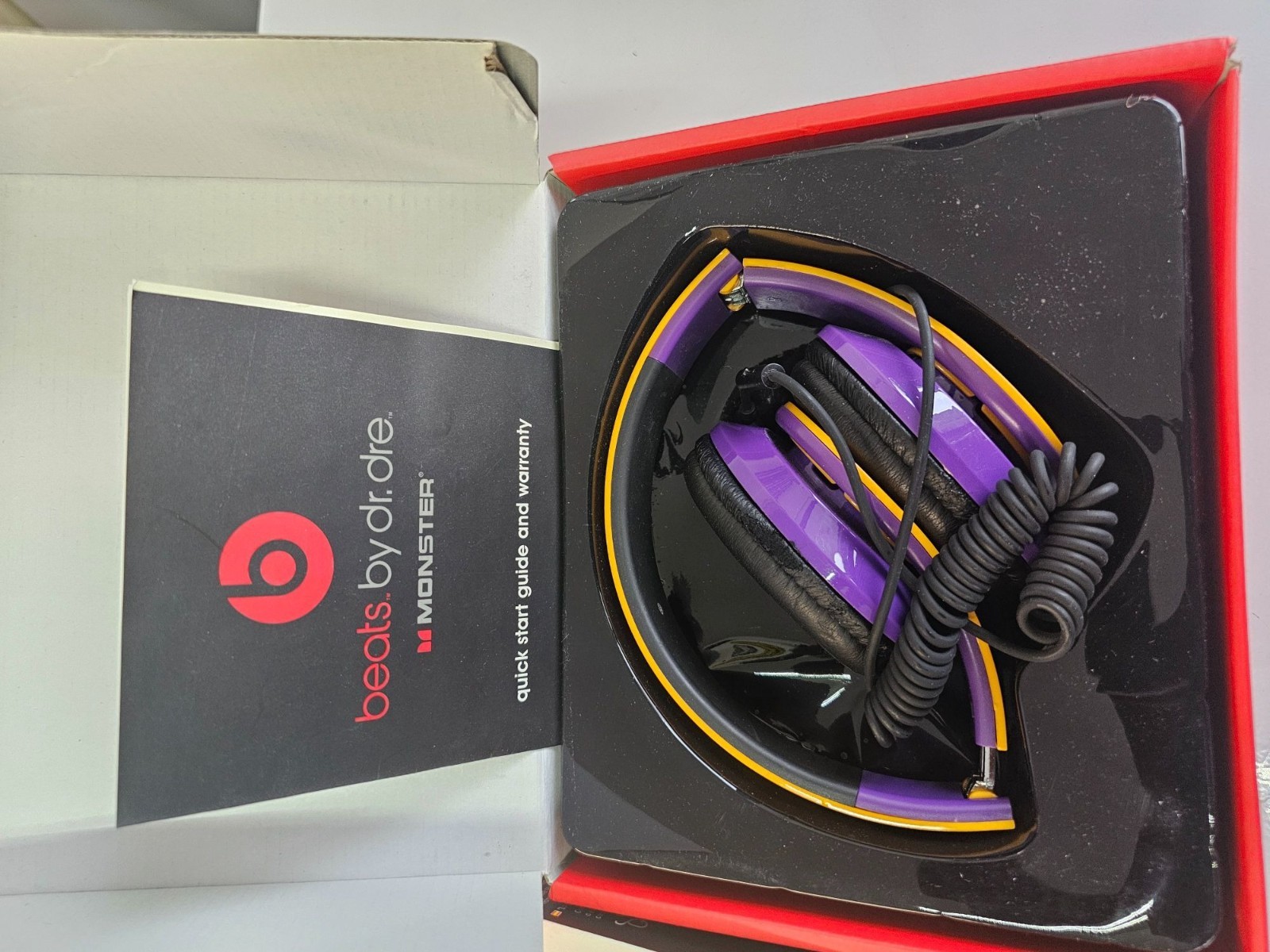 Monster Headphones Kobe Bryant Beats By Dr. Dre Studio Wired