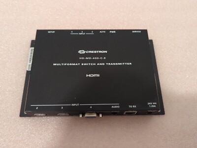 Crestron HD-MD-400-C-E Multiformat Switch Receiver Transmitter - JV J1D