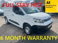 2021 Citroen Berlingo 1.5 BlueHDi 1000Kg Enterprise 100ps PANEL VAN Diesel Manua