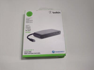 Belkin Thunderbolt 3 MiniDock 4K HDMI USB 3.0 Docking Station