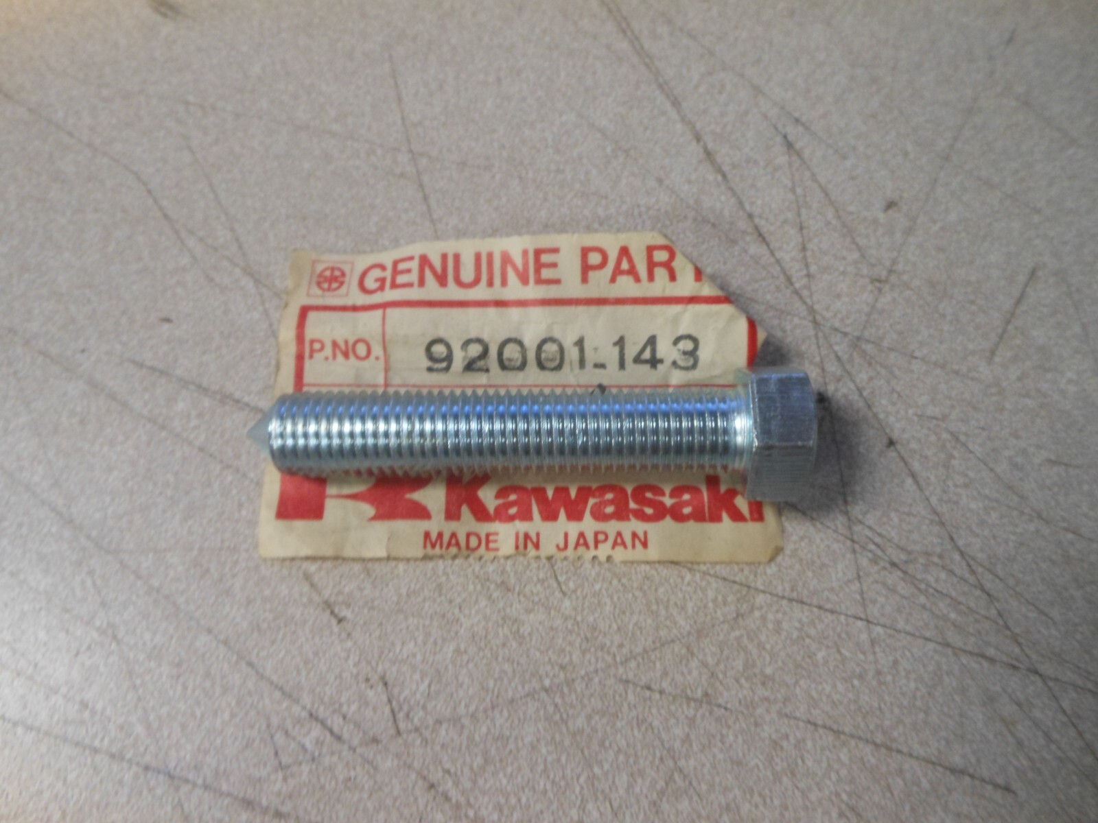 NOS Kawasaki 10MM Chain Adjuster Bolt 1974-1975 H2 1973-1975