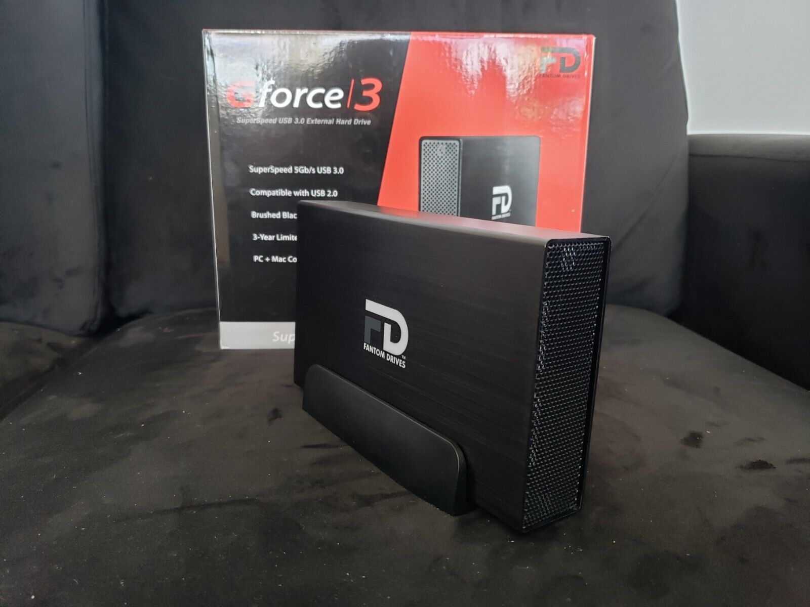 3tb G-force3 Pro Usb 3.0 External Hard Drive (black)