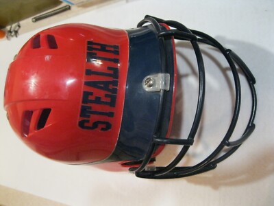 Youth Red Riddell Vayder XS 6 3/8 To L 7 1/4 Batting Helmet Full Mask