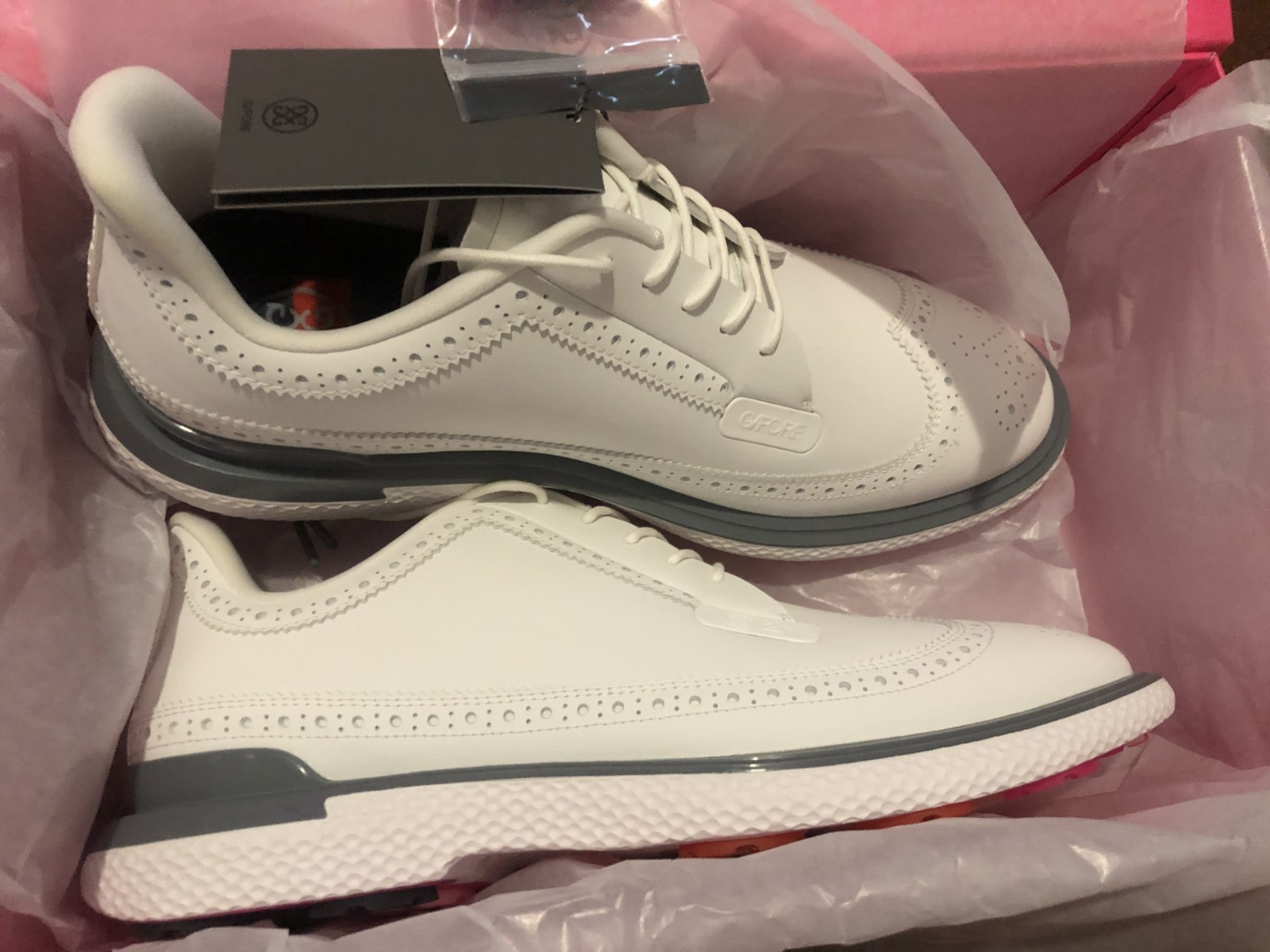シューズ(男性用) G/Fore Wingtip Longwing GolfSneaker MEN'S GALLIVAN2R LONGWING GOLF SHOE | MEN'S GOLF SHOES | G/FORE