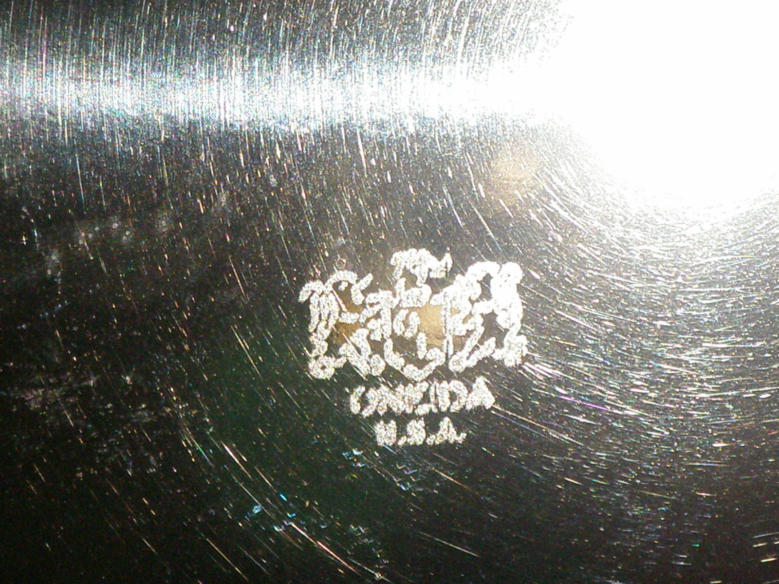 Oneida Silversmith silver plate Footed Casserole Serving Dish