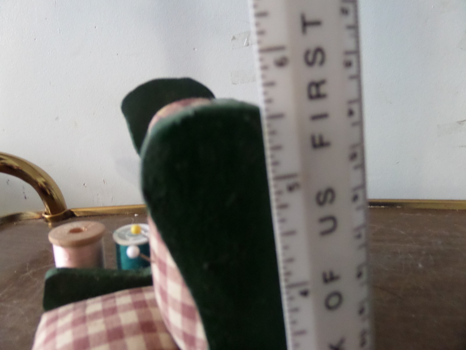 Sewers Rocking Chair Thread Holder & Pin Cushion