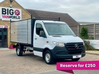 Mercedes-Benz Sprinter 314 CDI 143 L2 MWB NEW BUILD ALLOY ARBORIST TIPPER