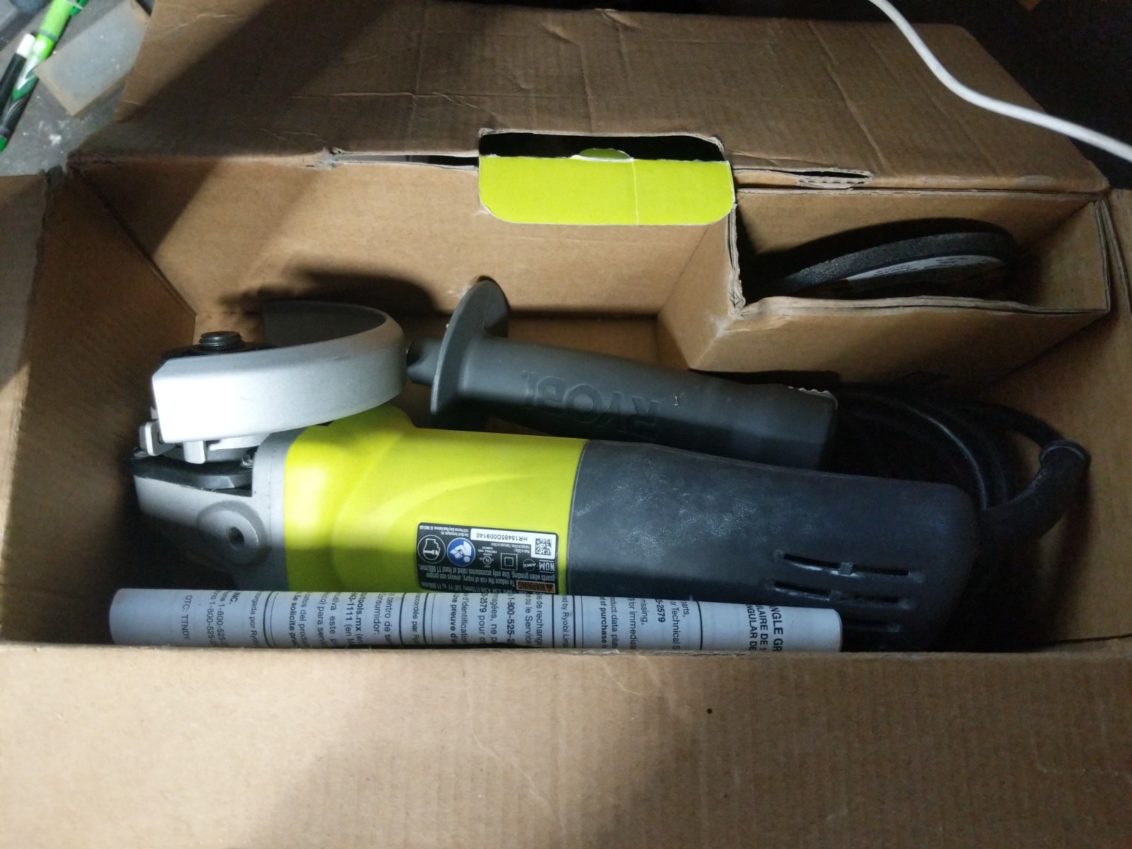 RYOBI 120v 5.5-Amp 4-1/2