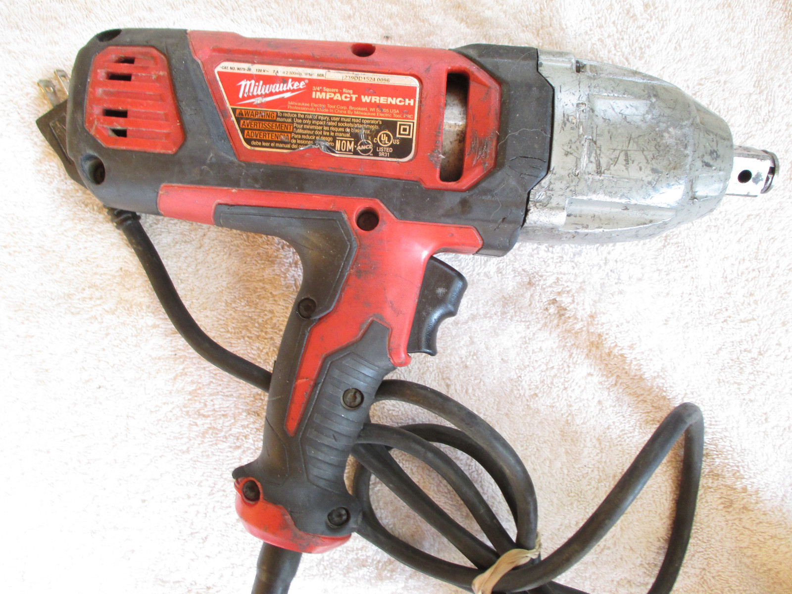 Milwaukee 9075-20 Square 3/4